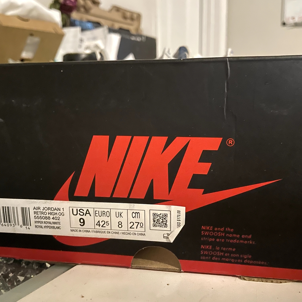 Nike Air Jordan 1 Retro High OG - Royal White And Blue